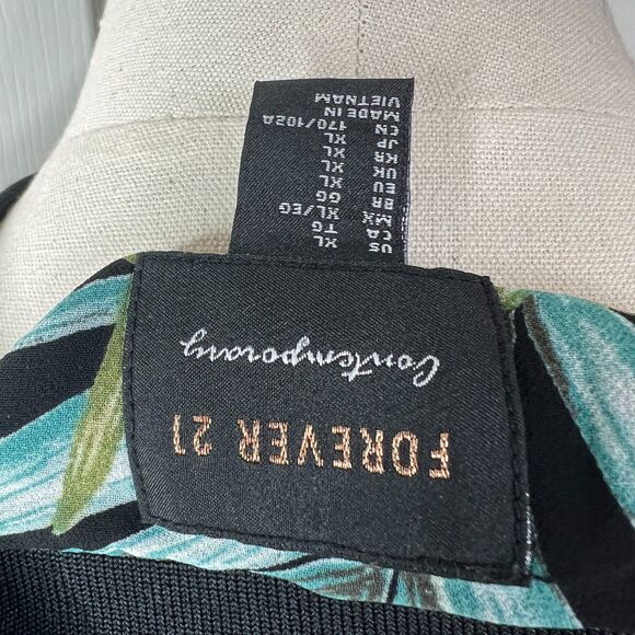 Forever 21 | Contemporary | Jungle Tiger Animal Print | Lightweight | Sz XL - Picture 7 of 7